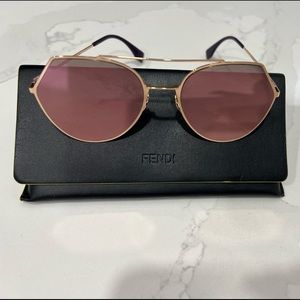 Fendi FF 0194/S Aviator Sunglasses